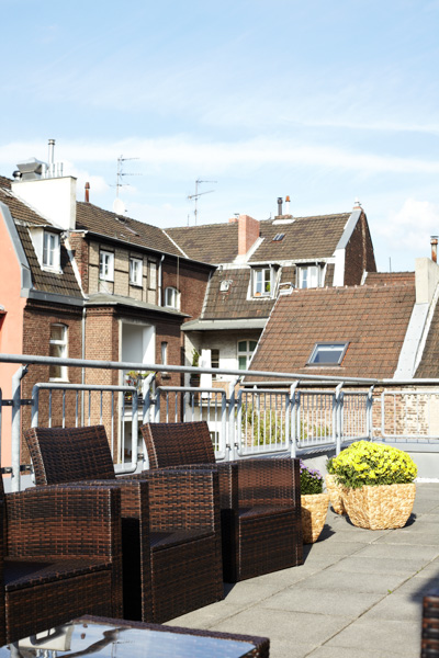 Blick in den Innenhof Blick in den Innenhof