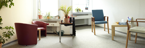 Einladende Gesprächsecken