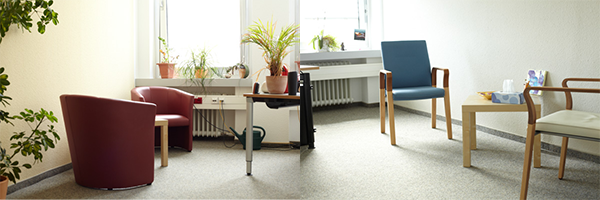 Einlandende Gesprächsecken